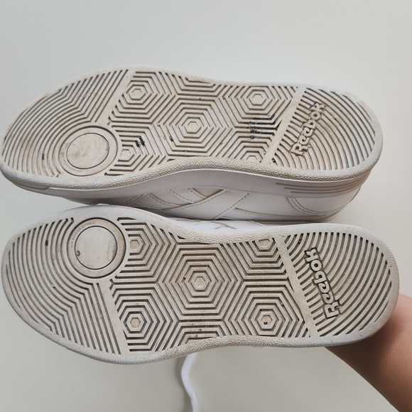 Reebok Classoc White on White, women's 7.5 - Picture 4 of 8